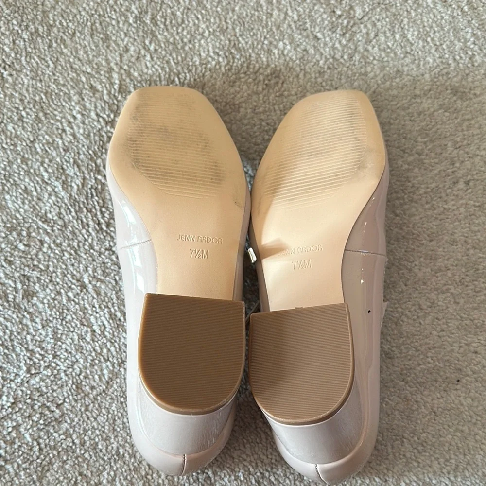 Jenn Ardor Cream Mary Jane Heels - Picture 3 of 3